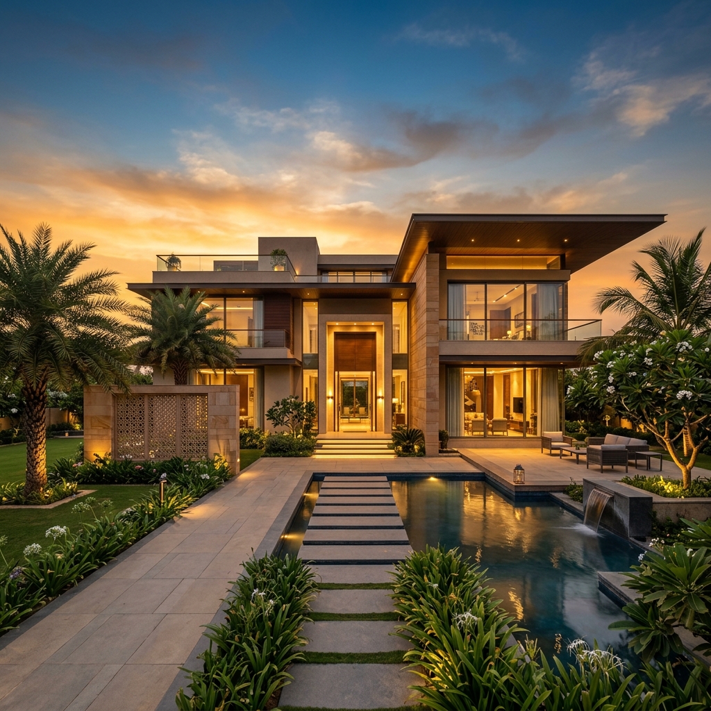 Luxury house in India