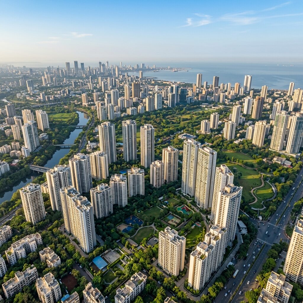 Indian cityscape